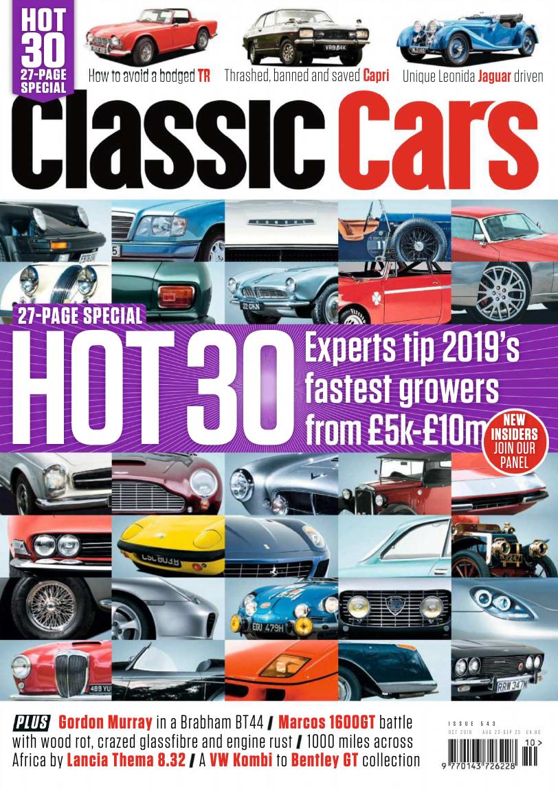 Журнал Classic Cars, october 2018